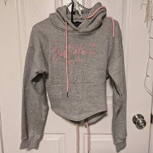 Ladies Hoodie Corset Cropped